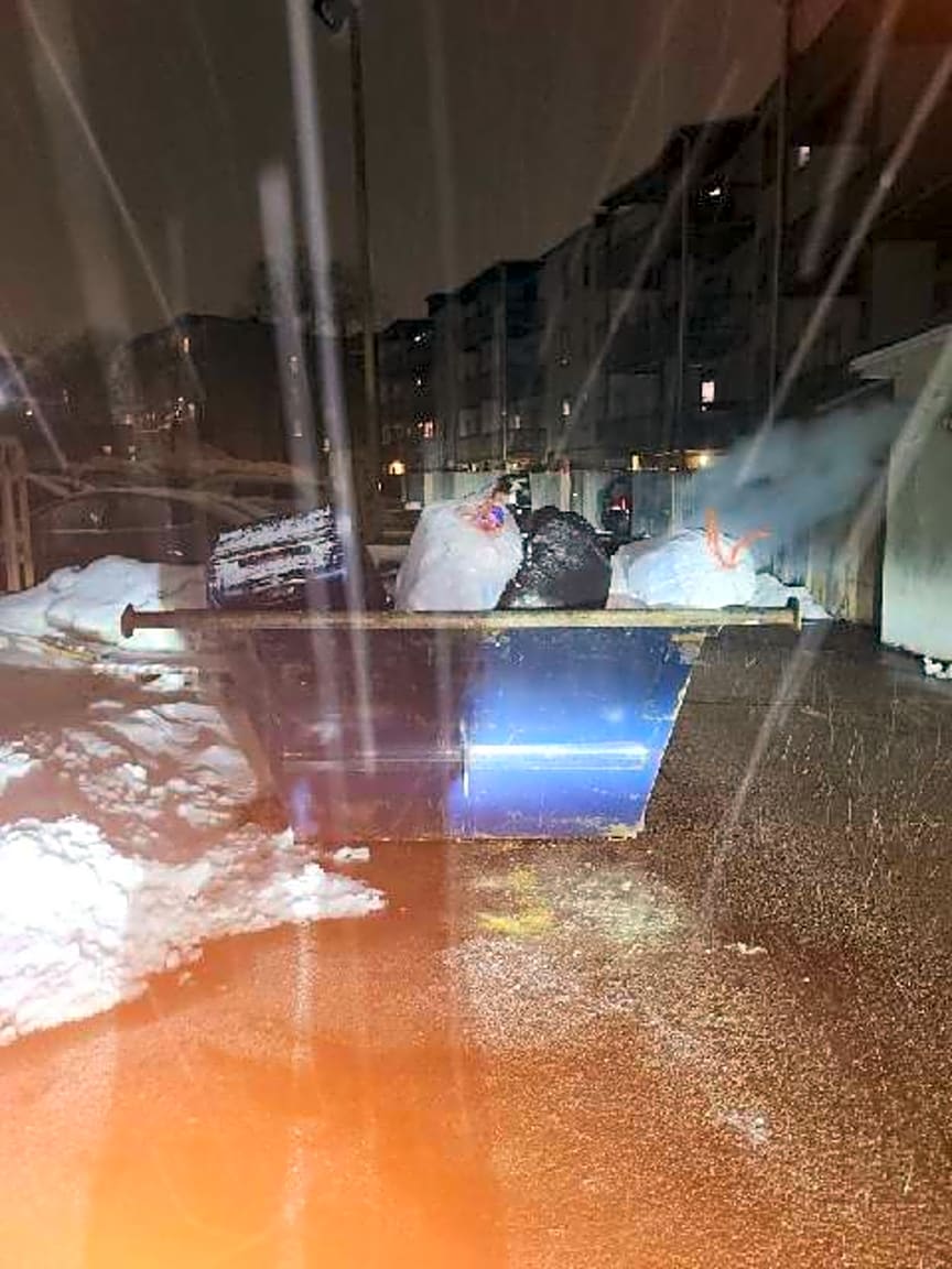 Image submitted with report