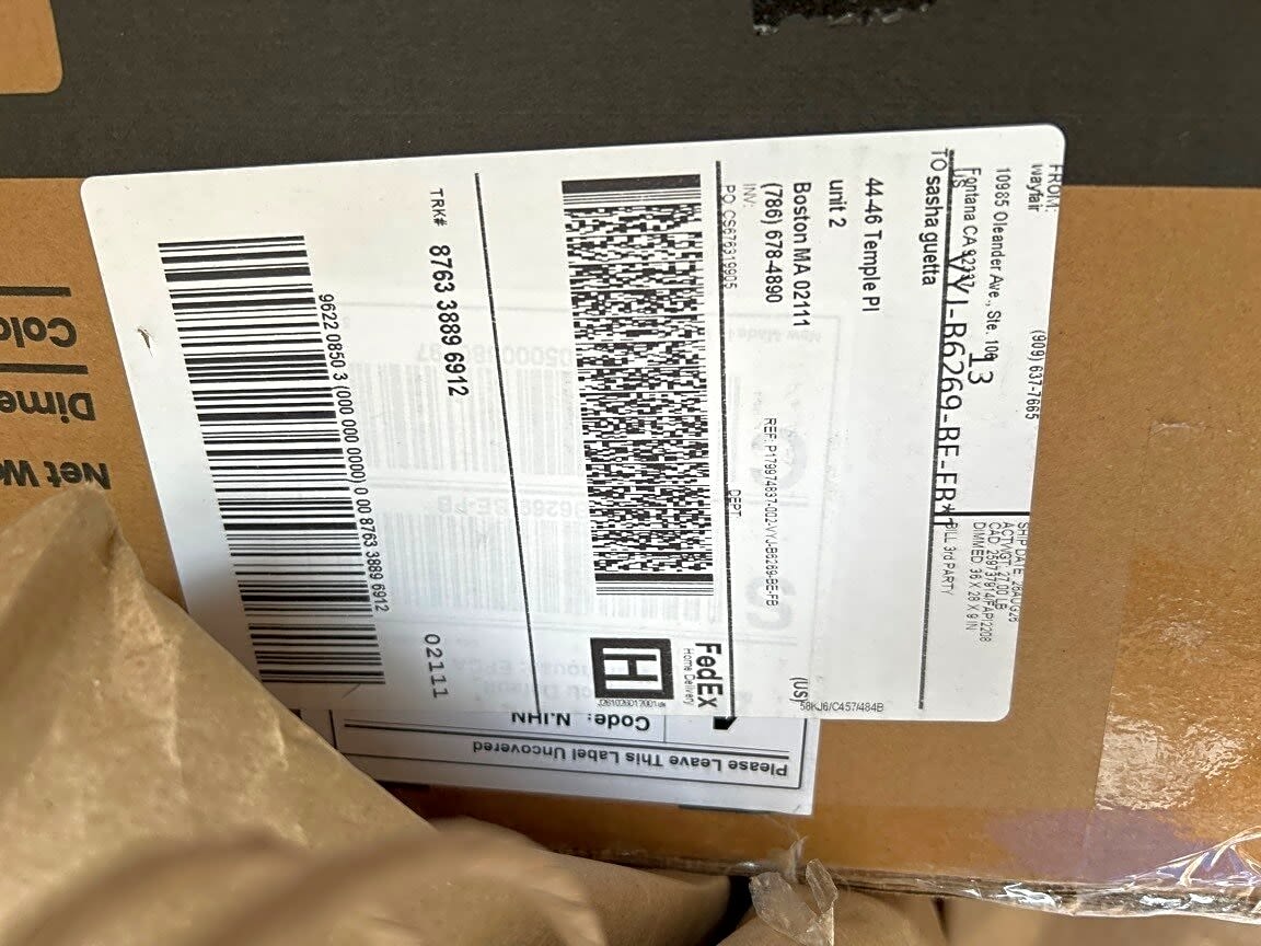 Image submitted with report
