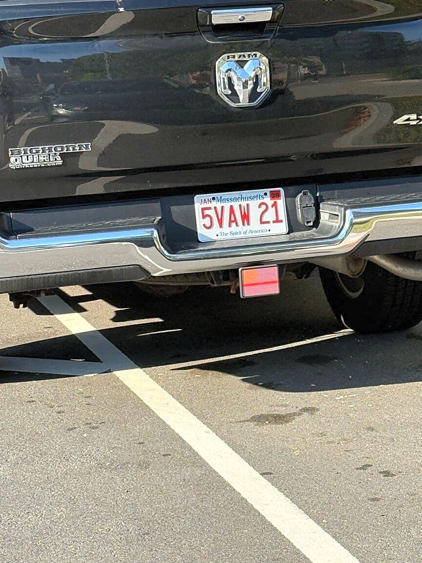 Image submitted with report