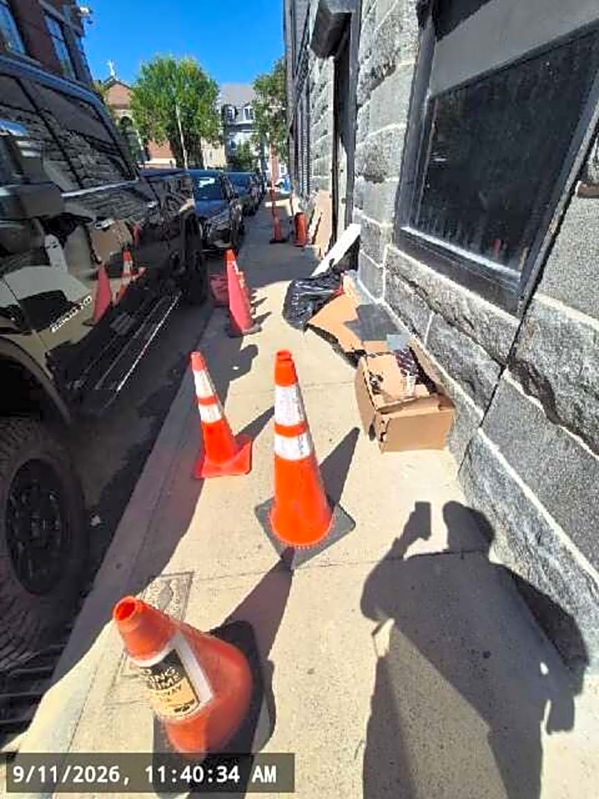 Image submitted with report