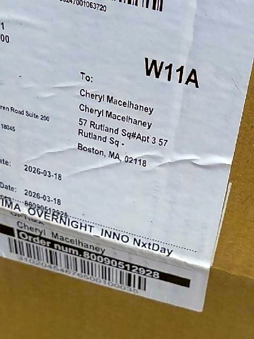 Image submitted with report