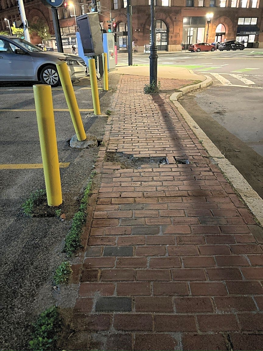 Image submitted with report