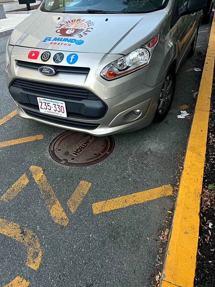Image submitted with report
