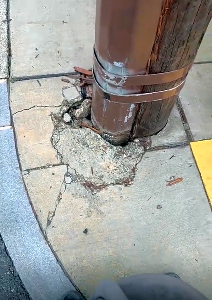 Image submitted with report