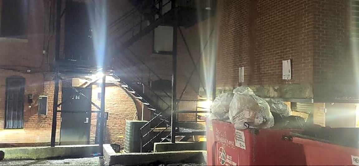 Image submitted with report