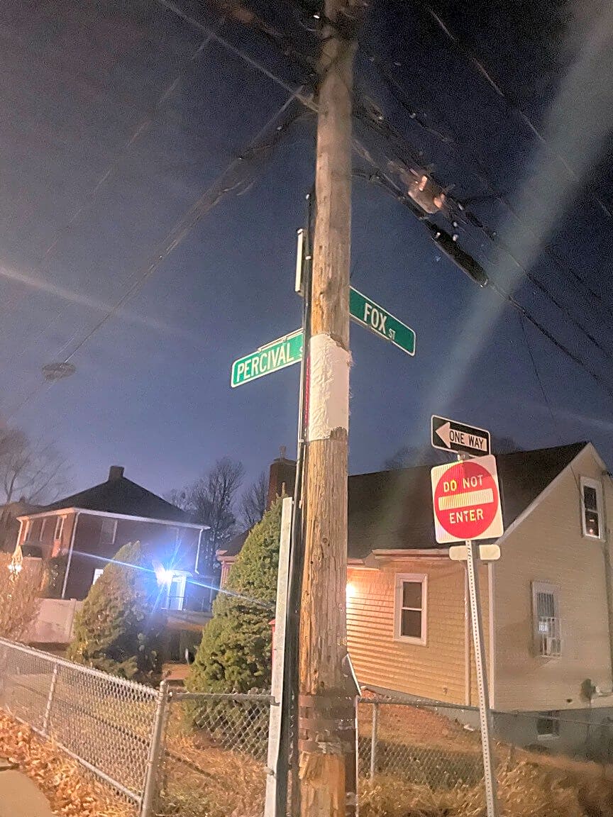 Image submitted with report