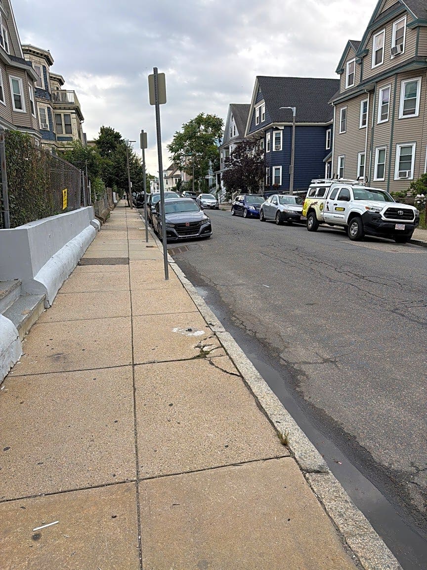 Image submitted with report