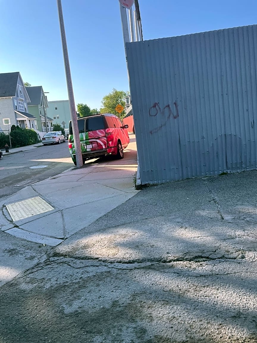 Image submitted with report