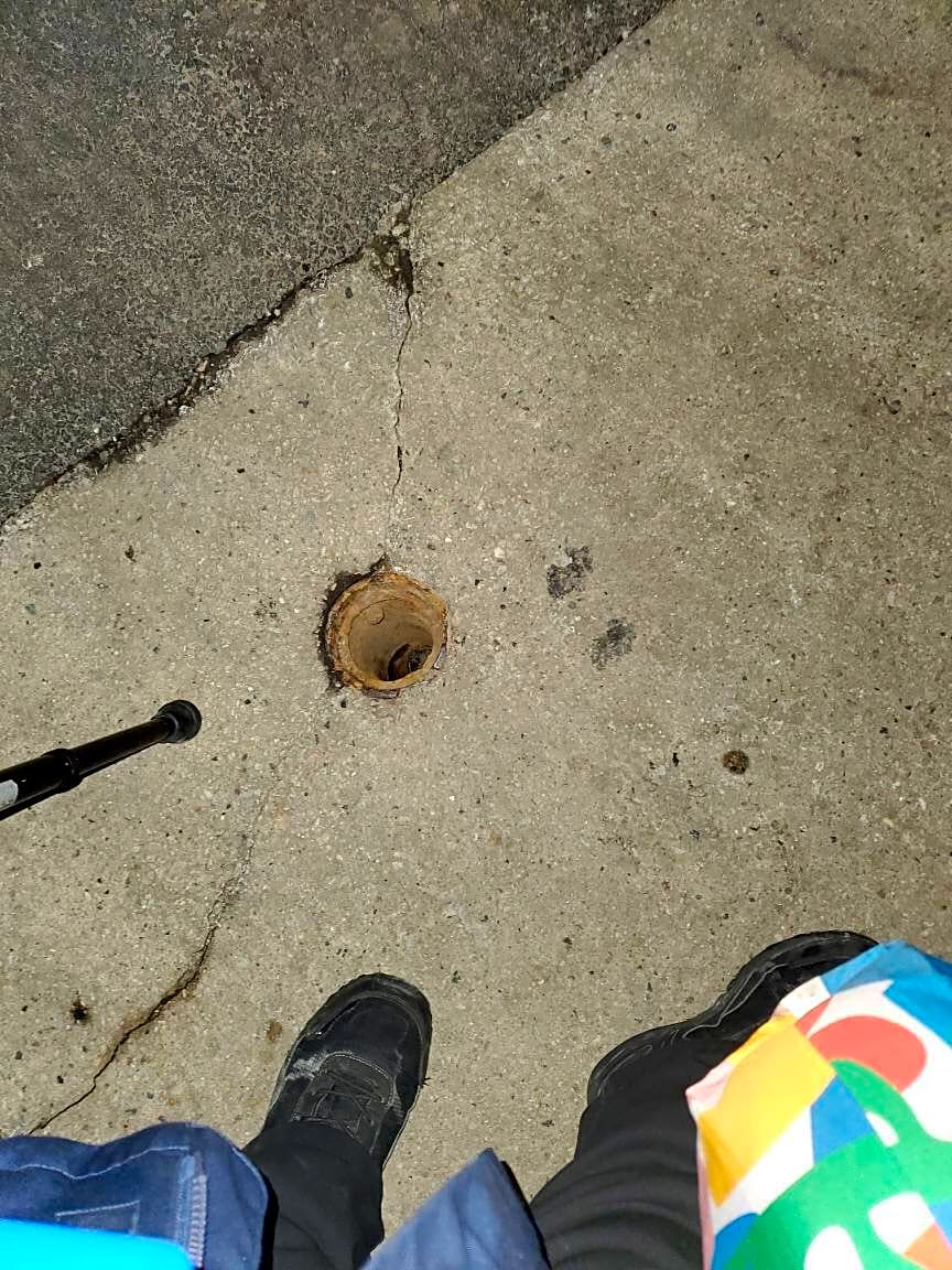 Image submitted with report