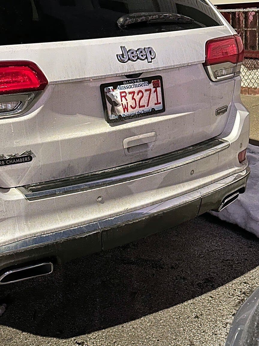 Image submitted with report