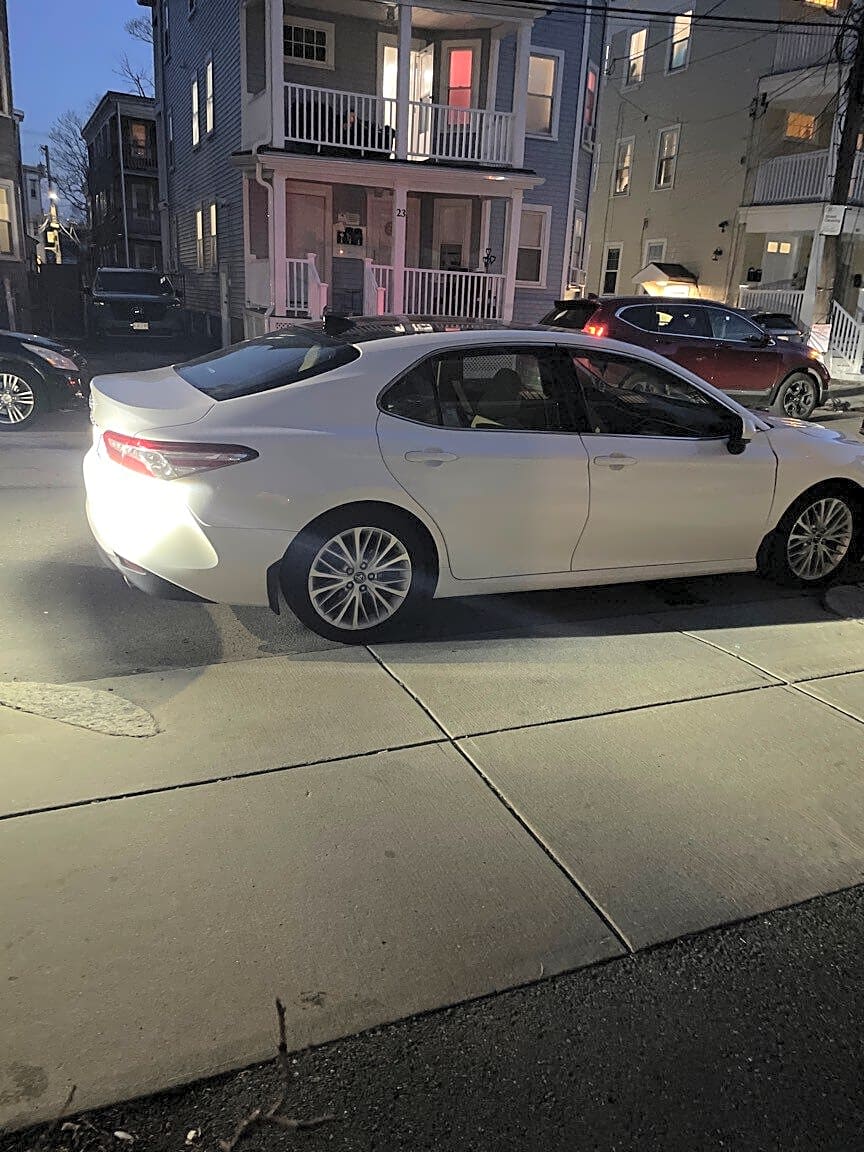 Image submitted with report