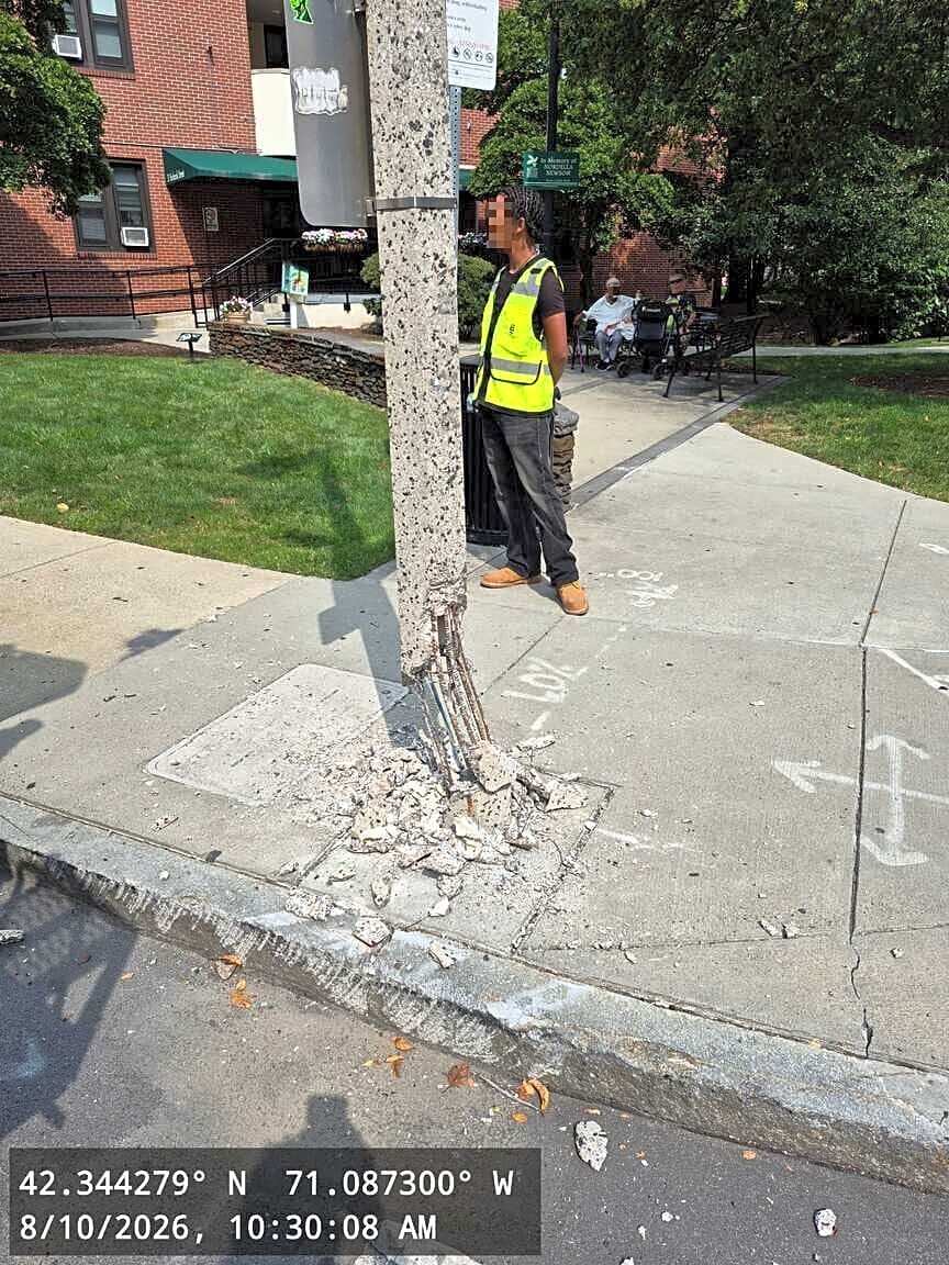 Image submitted with report