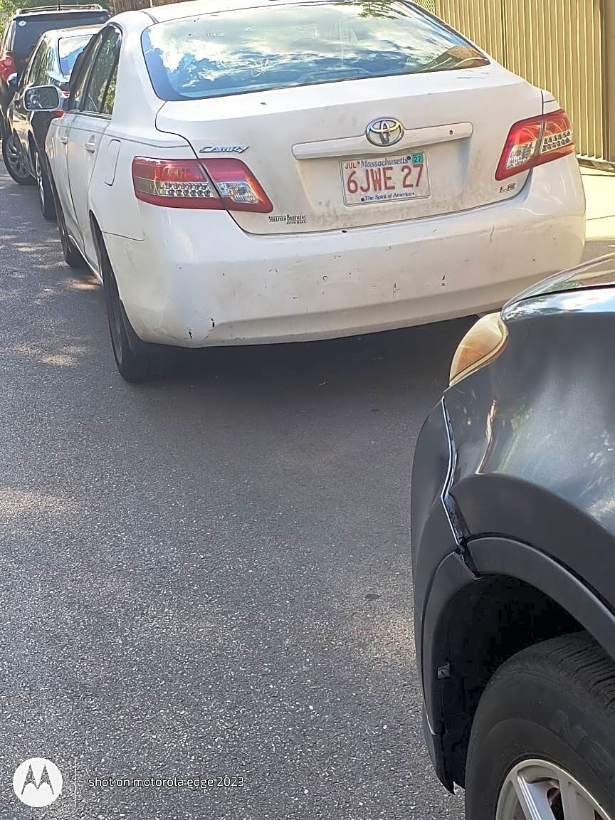 Image submitted with report