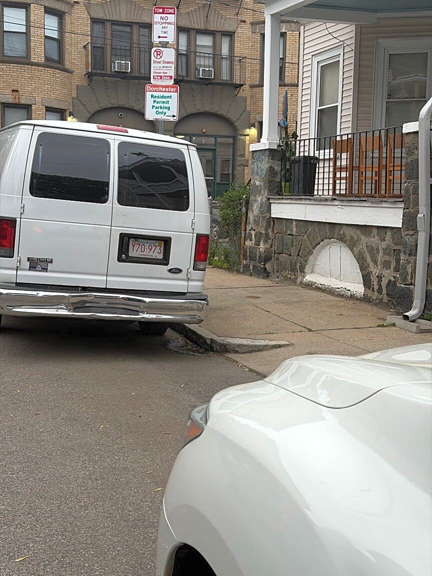 Image submitted with report