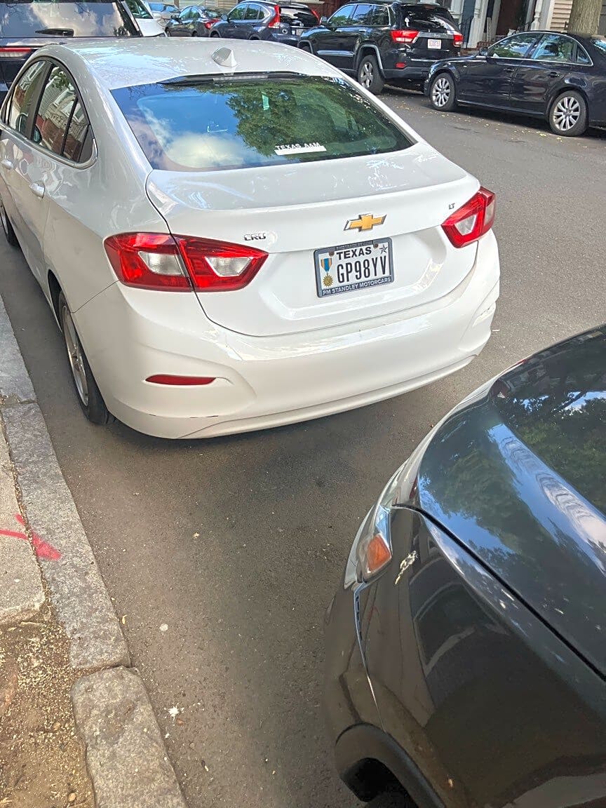 Image submitted with report