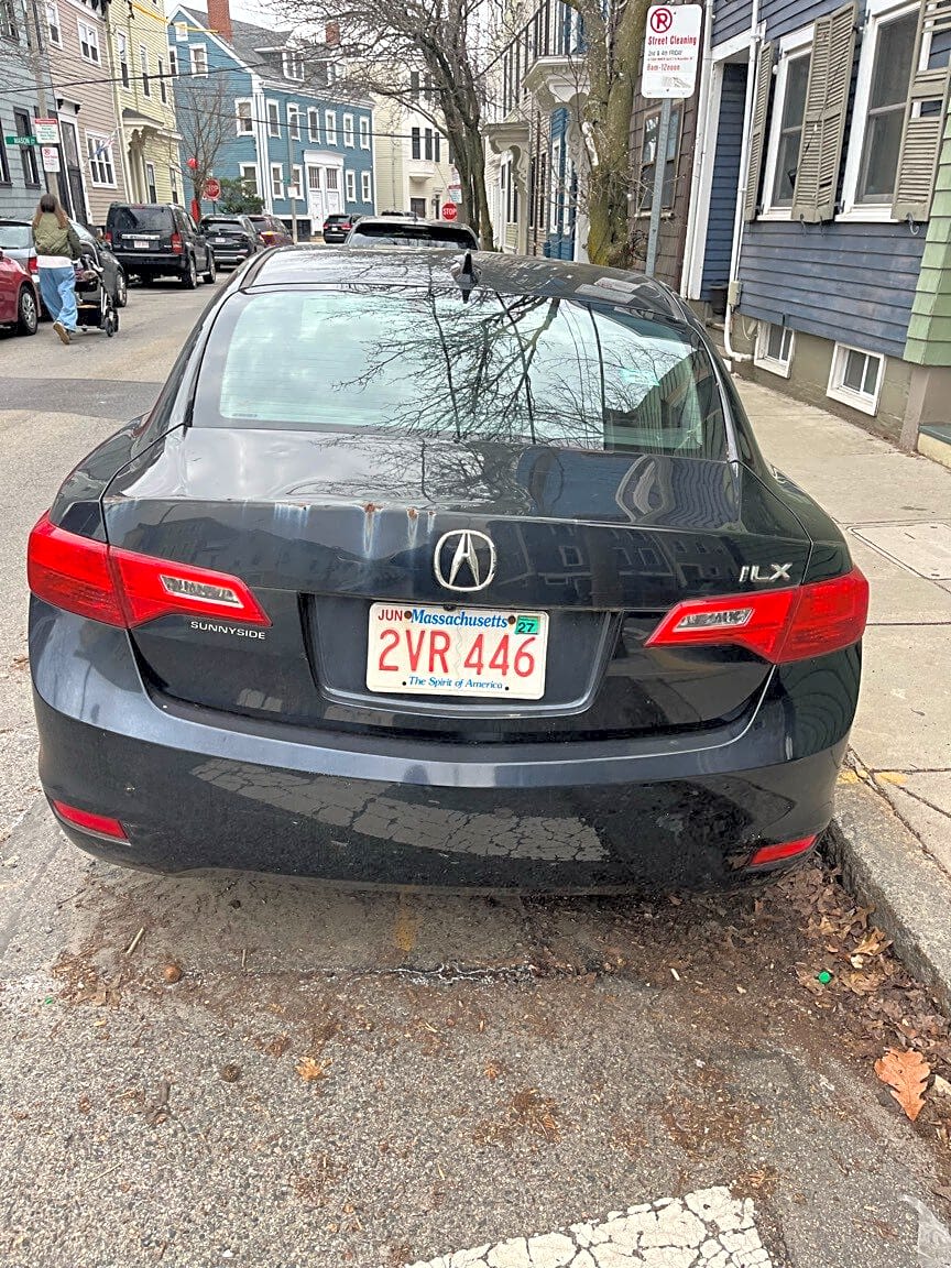 Image submitted with report