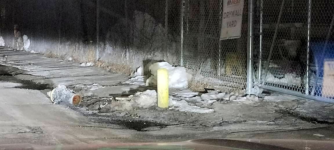 Image submitted with report