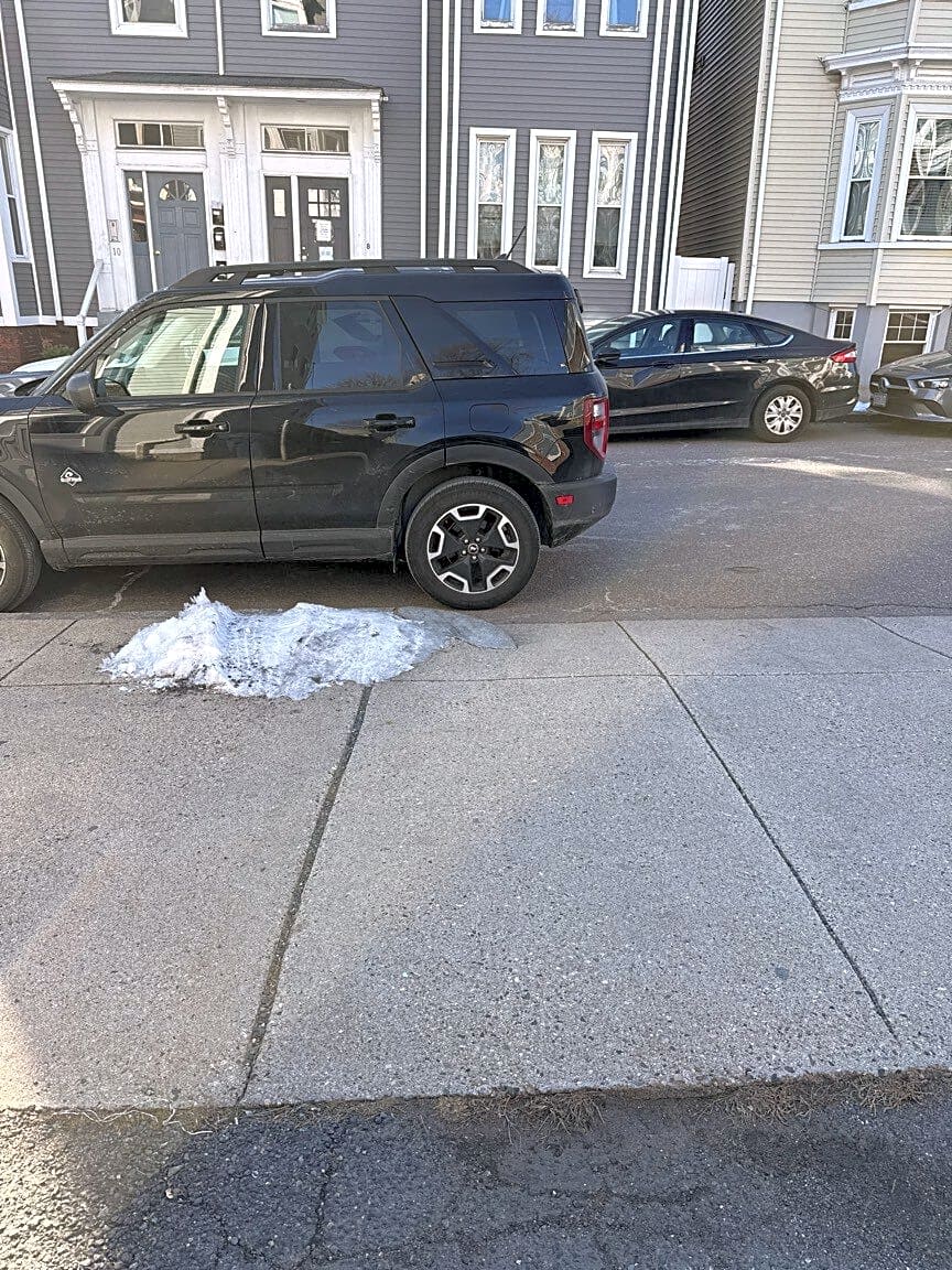 Image submitted with report