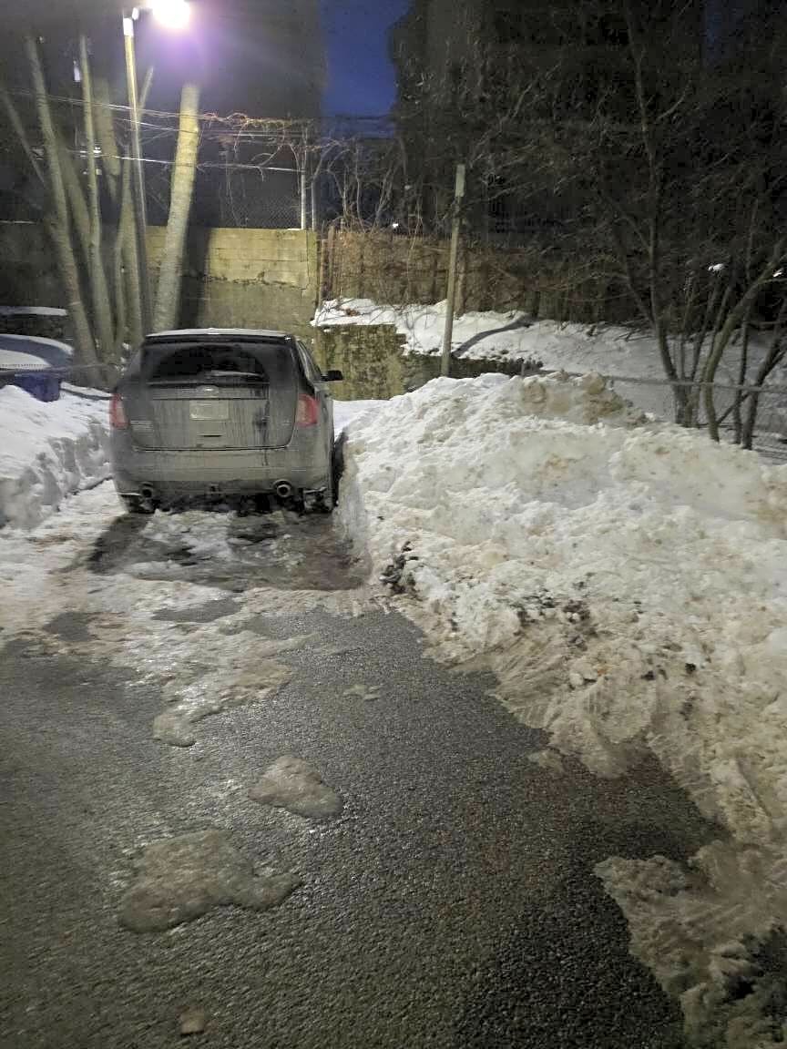 Image submitted with report