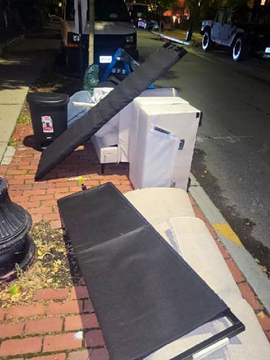 Image submitted with report