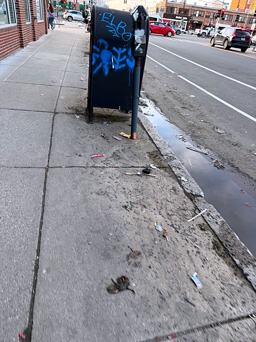 Image submitted with report