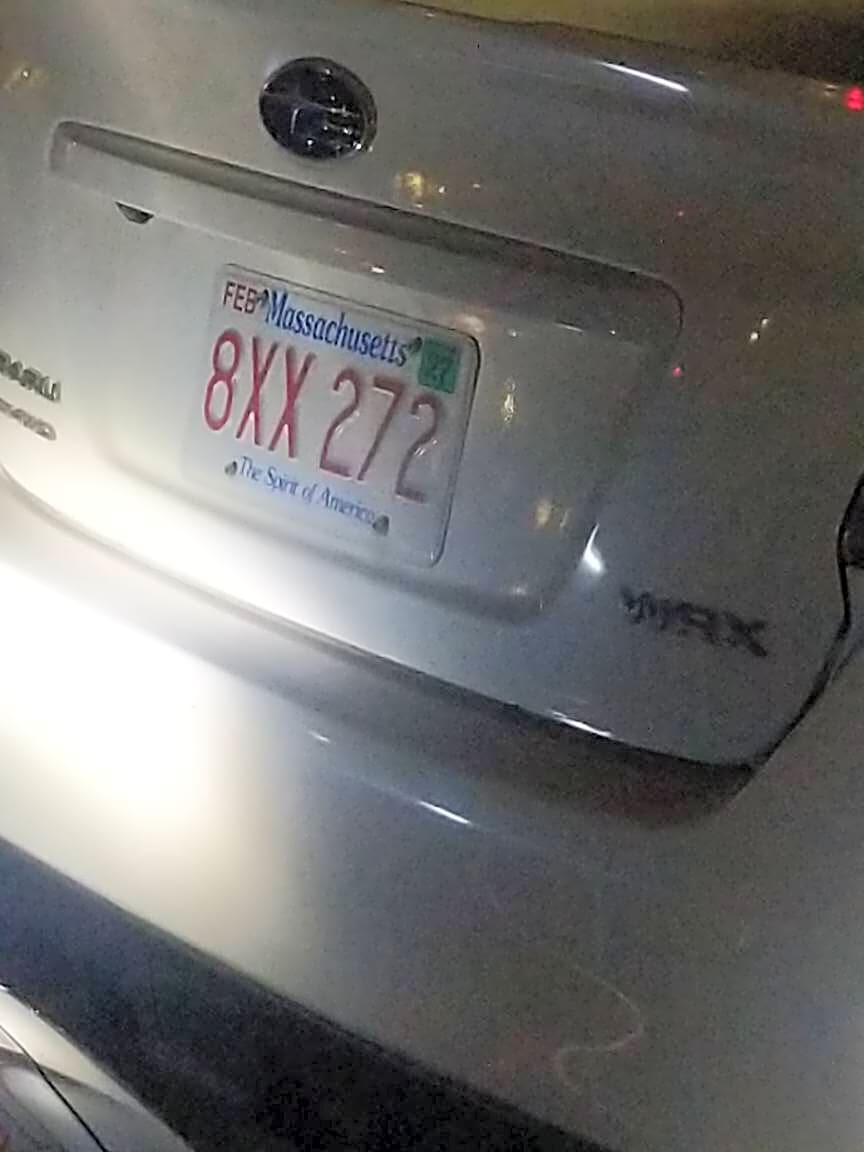 Image submitted with report