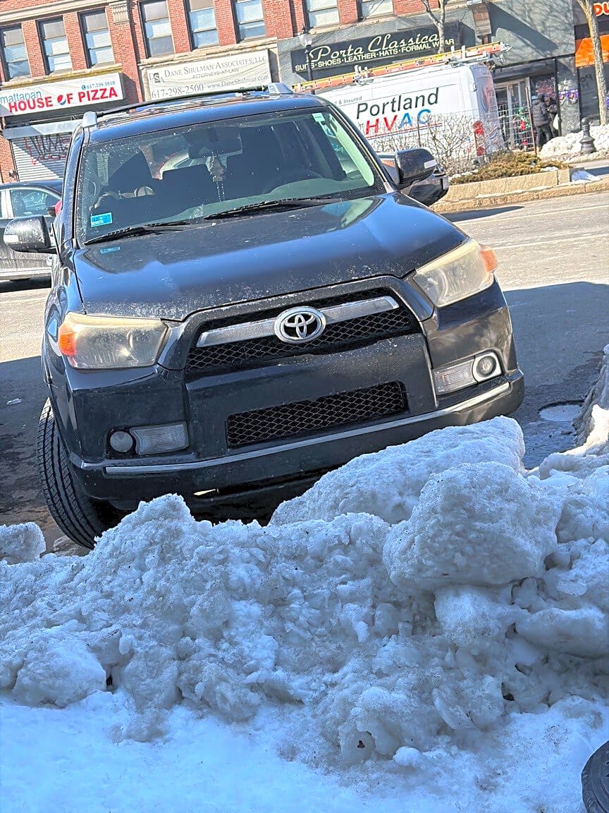 Image submitted with report