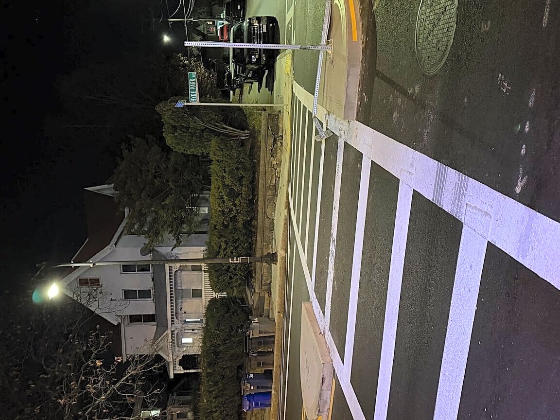 Image submitted with report