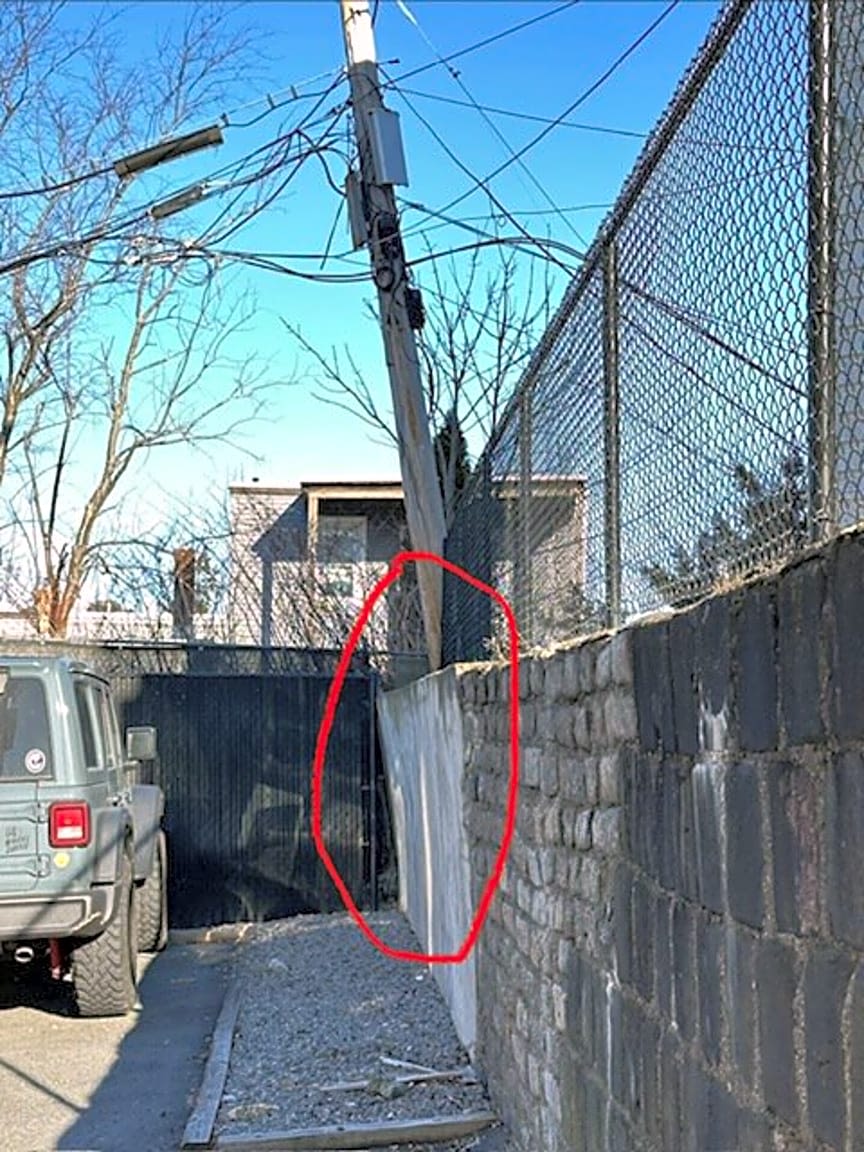 Image submitted with report