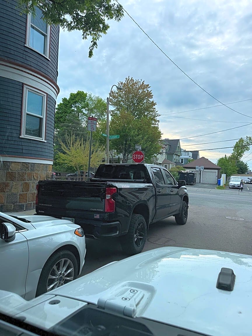 Image submitted with report