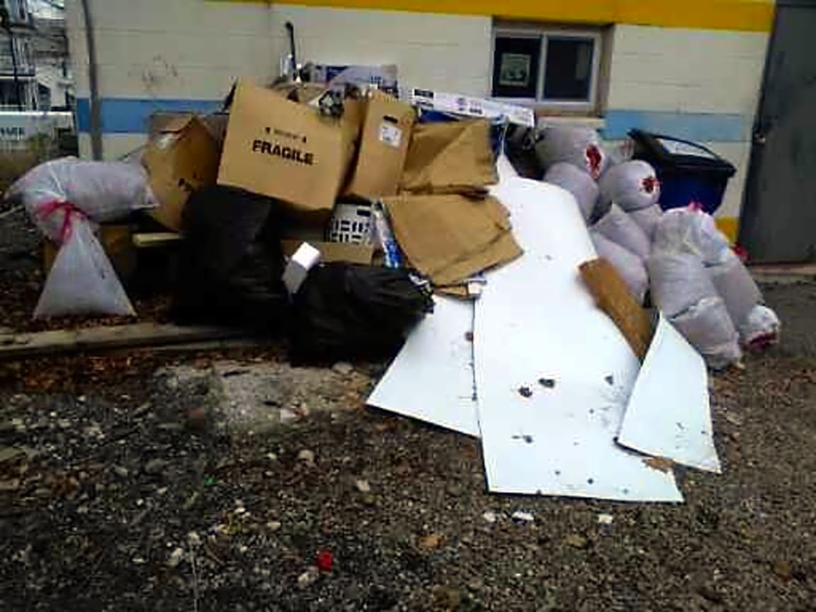Image submitted with report