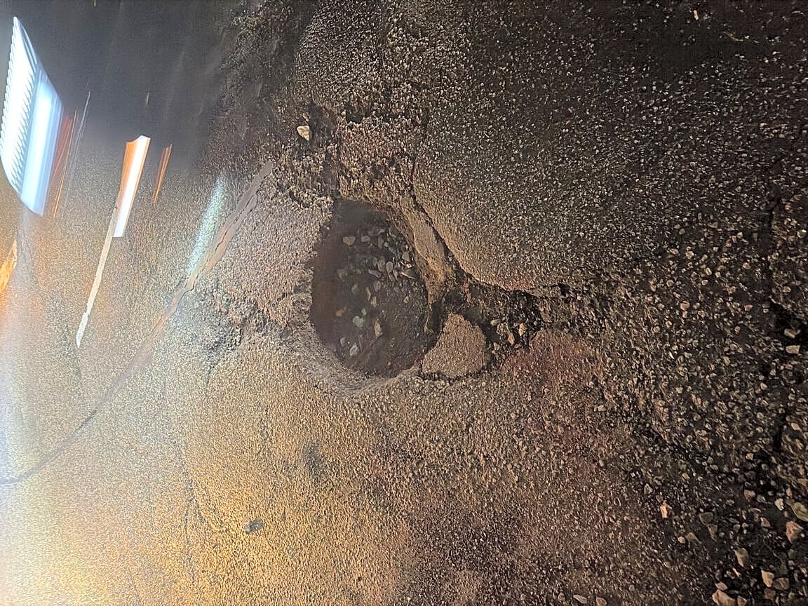 Image submitted with report