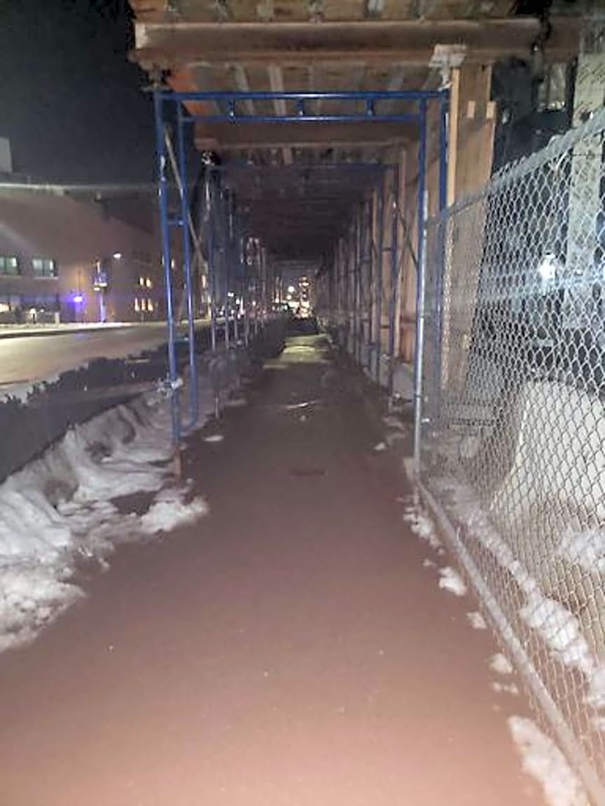Image submitted with report