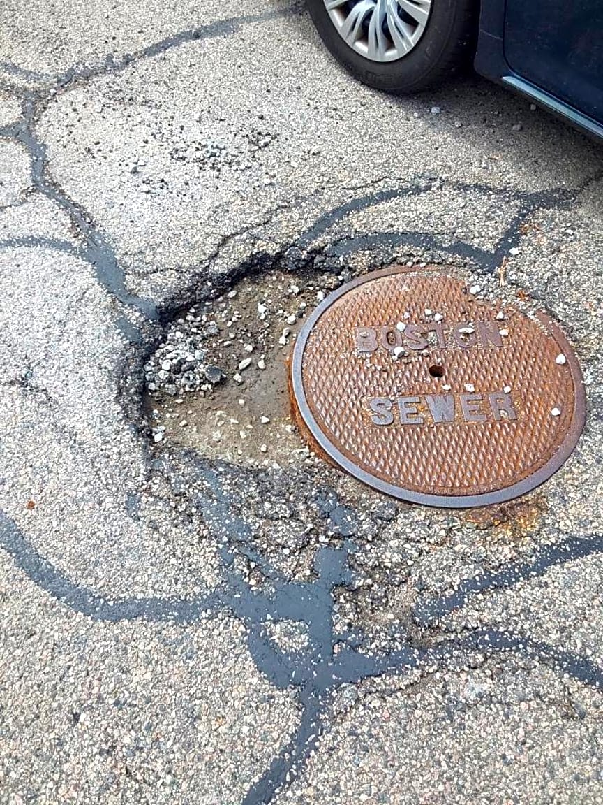 Image submitted with report