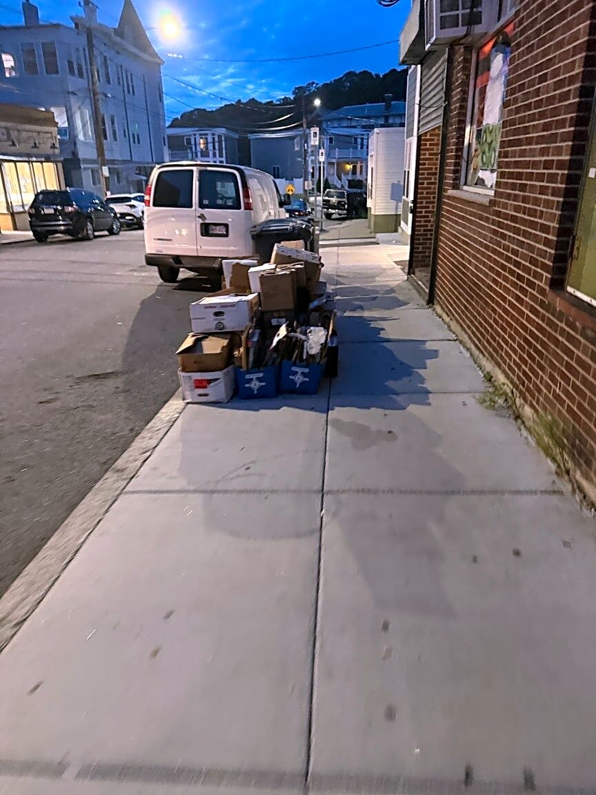 Image submitted with report