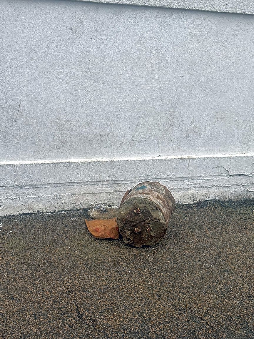 Image submitted with report