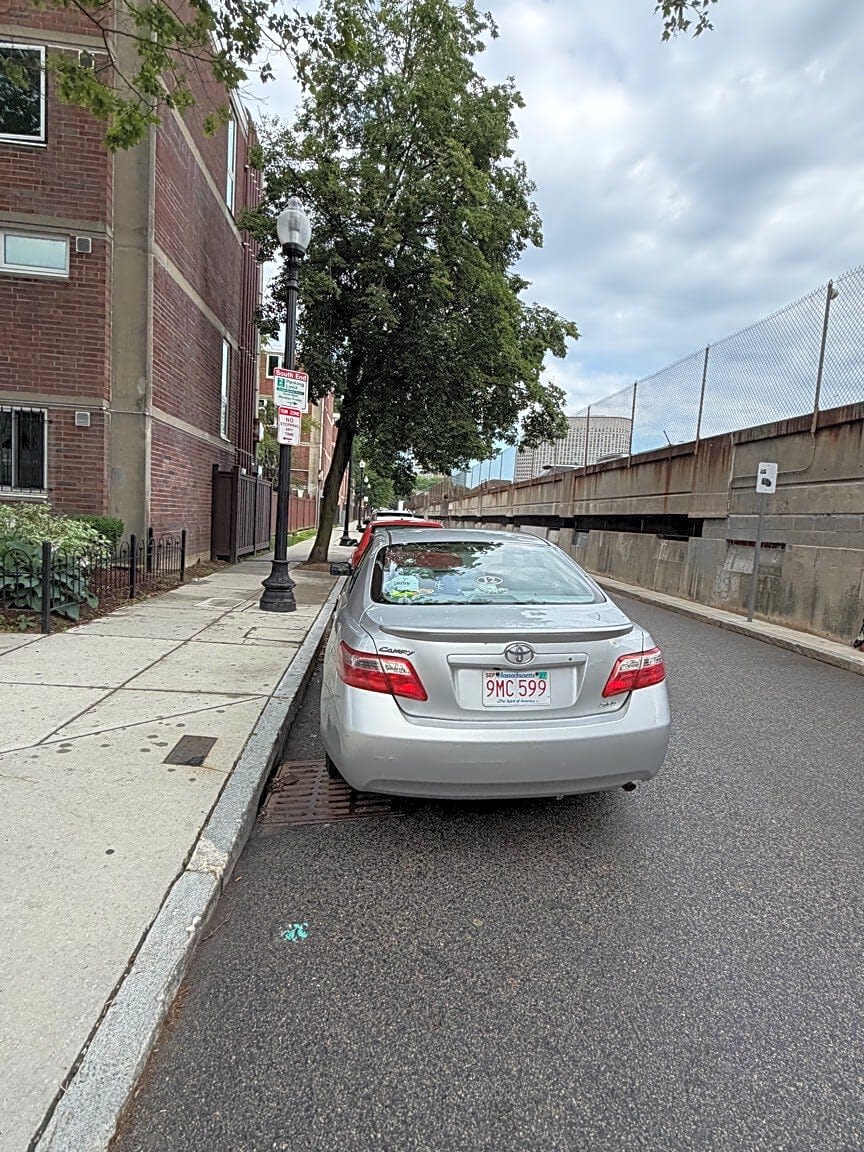 Image submitted with report
