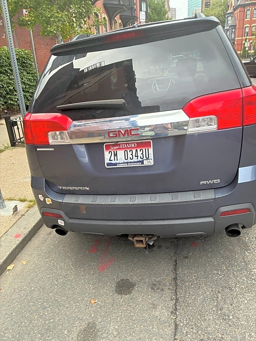 Image submitted with report