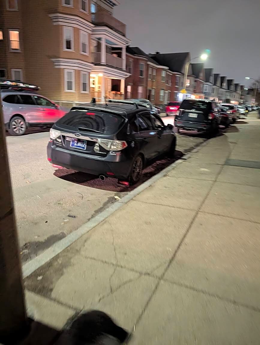 Image submitted with report