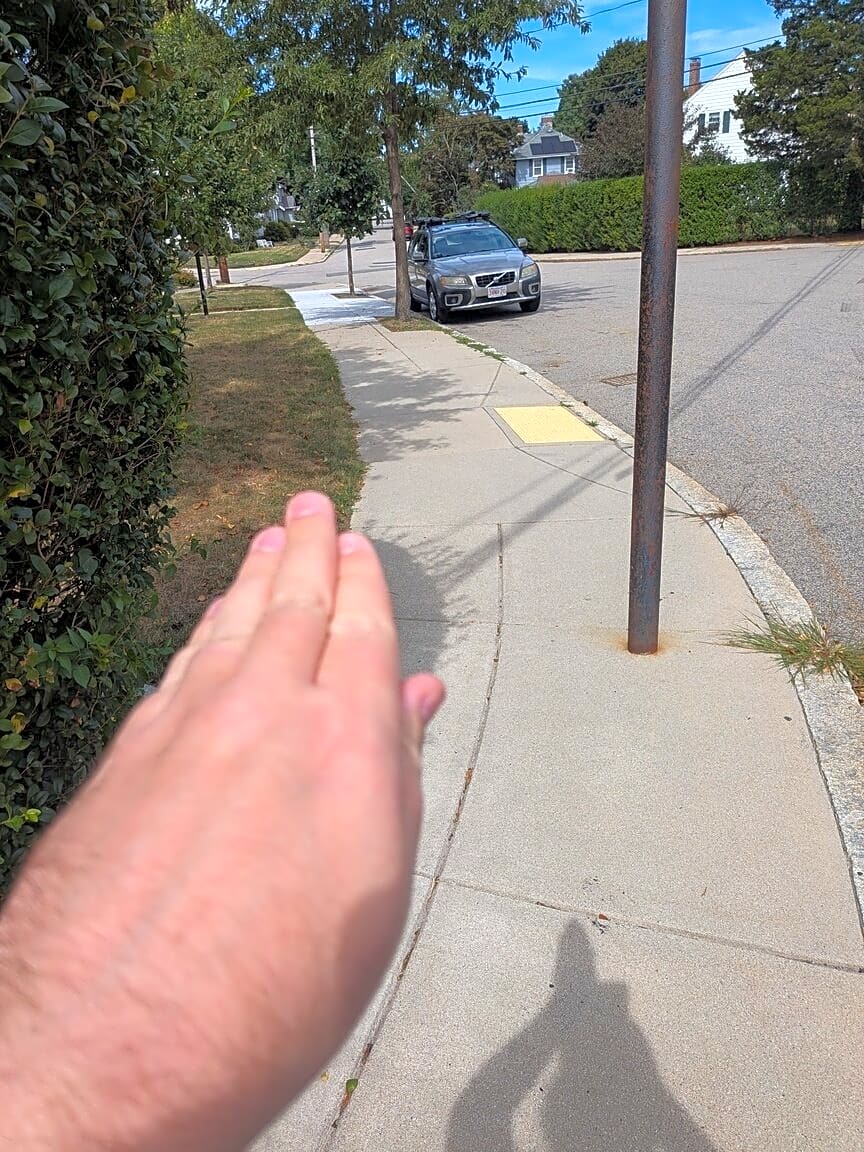 Image submitted with report