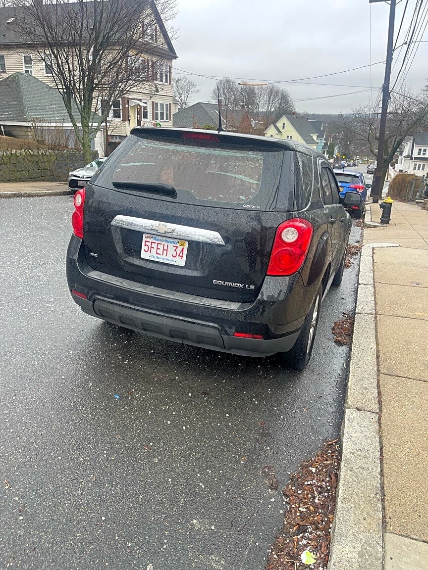 Image submitted with report