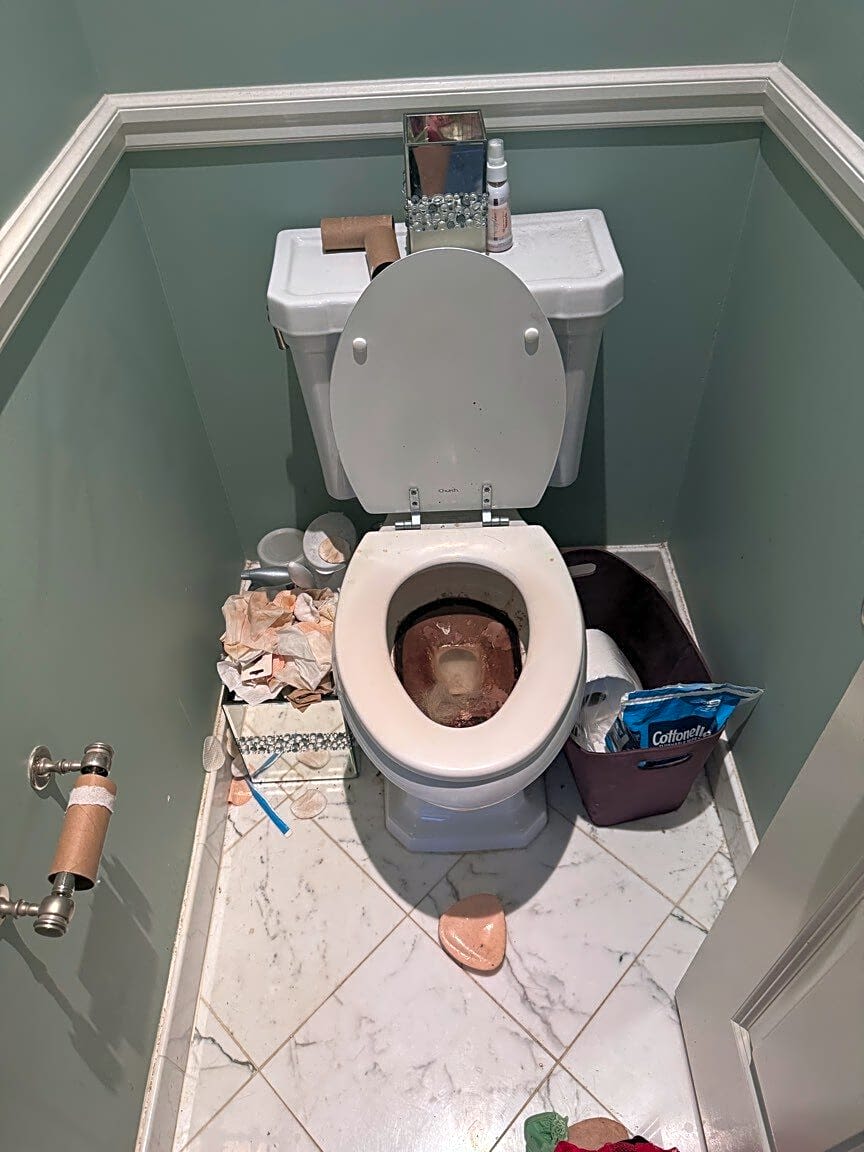 Image submitted with report