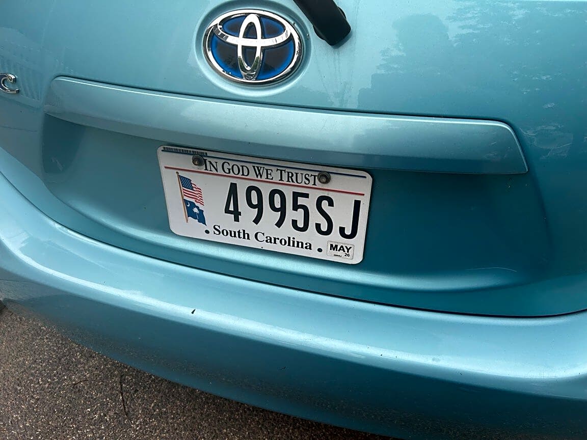 Image submitted with report