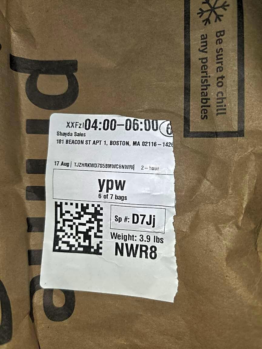 Image submitted with report
