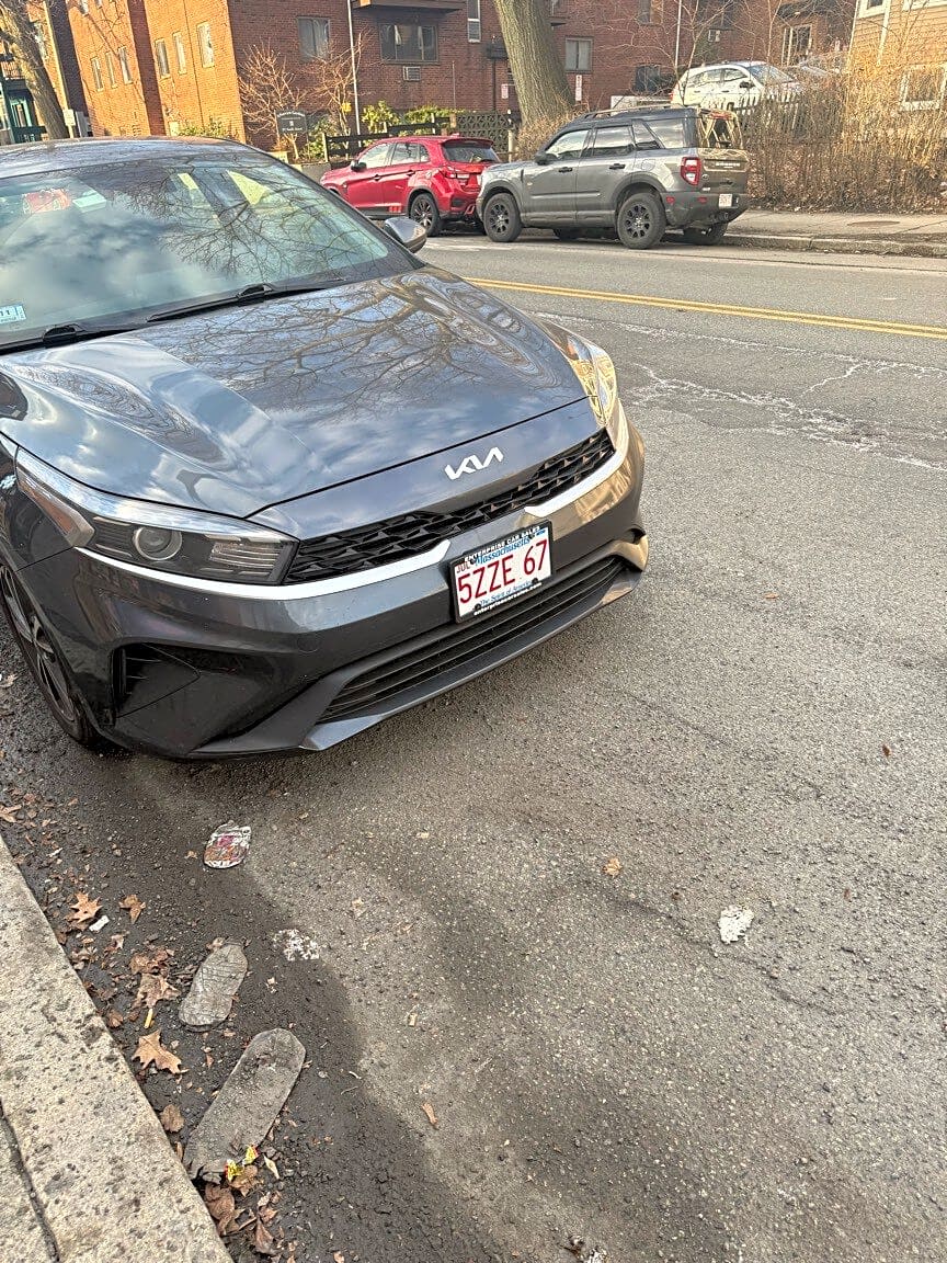 Image submitted with report