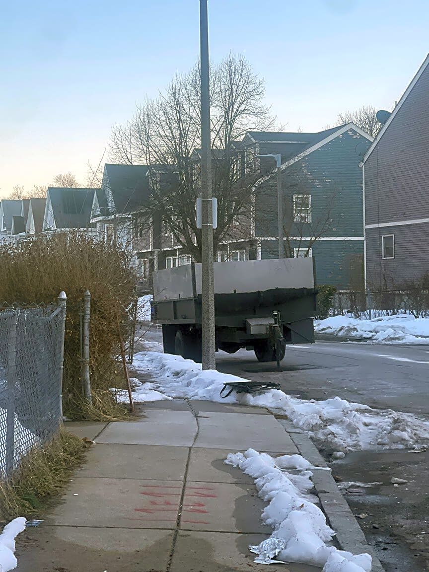 Image submitted with report