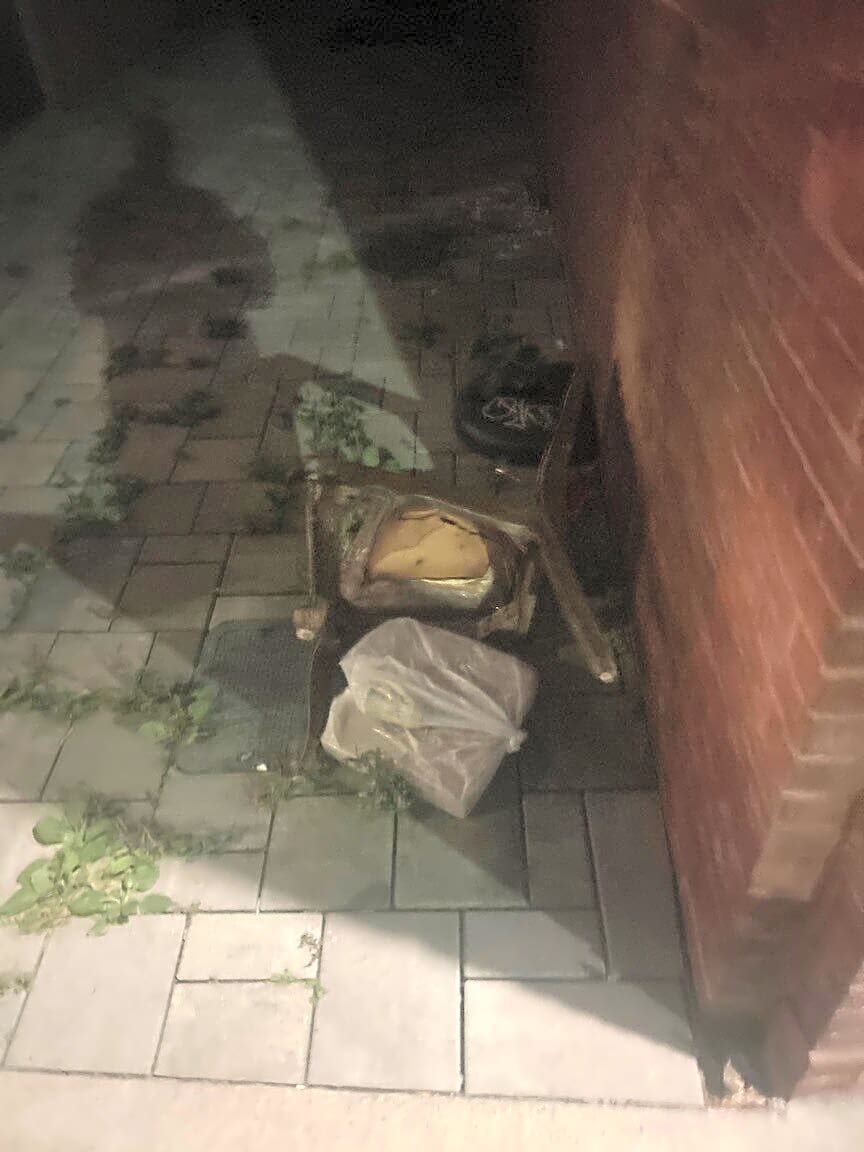 Image submitted with report