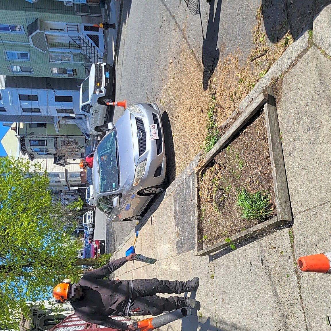 Image submitted with report