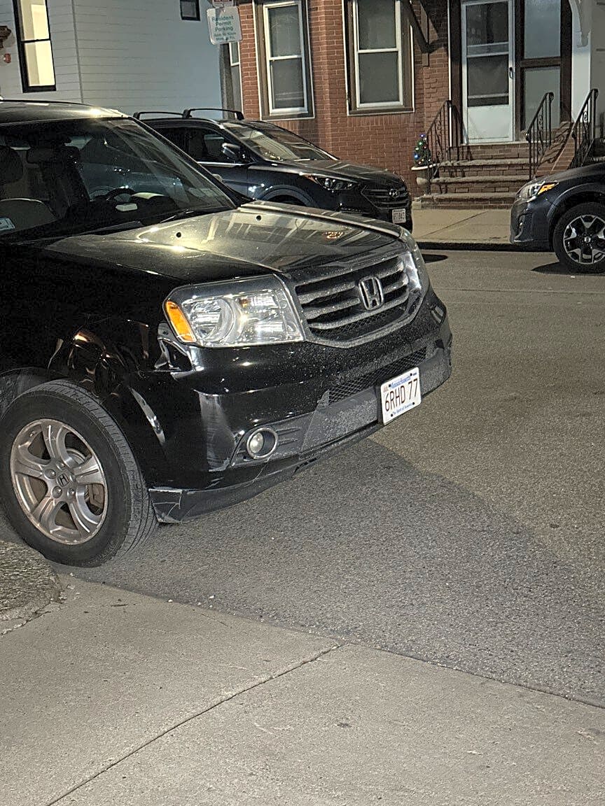 Image submitted with report