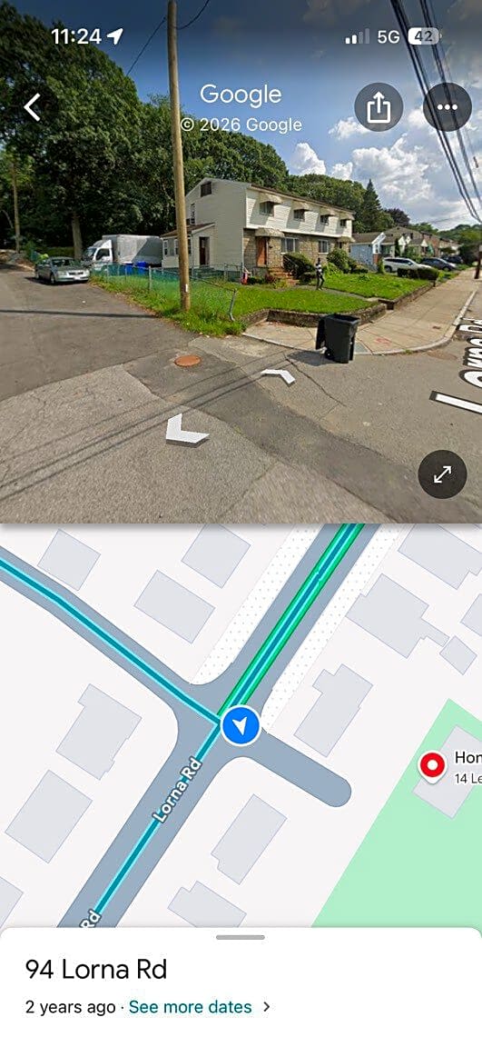 Image submitted with report